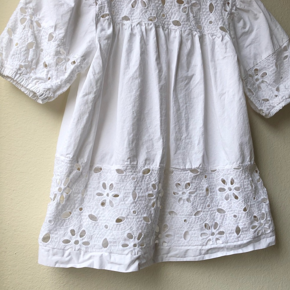 Eri + Ali Rodin Eyelet White Blouse - XS - Picture 11 of 15